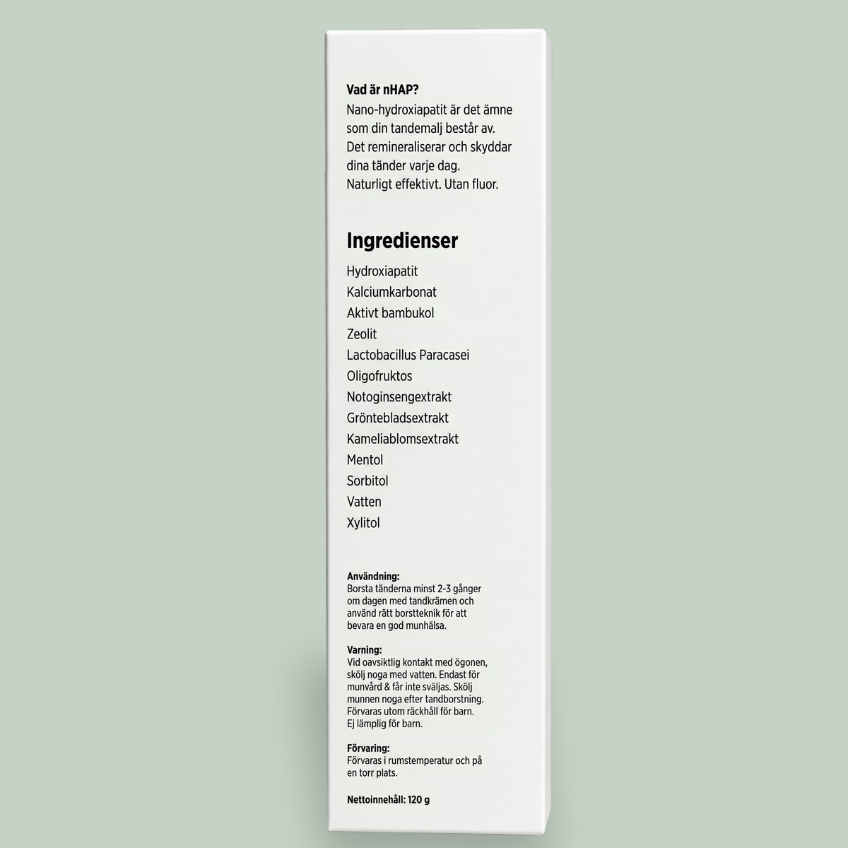 Bamgum - Mineralux Tandkräm