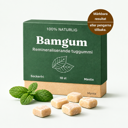 Bamgum Tandvårdstuggummi