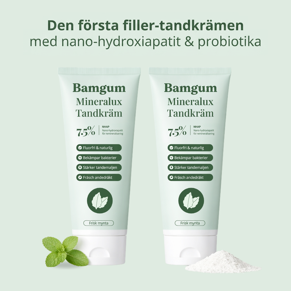Bamgum - Mineralux Tandkräm