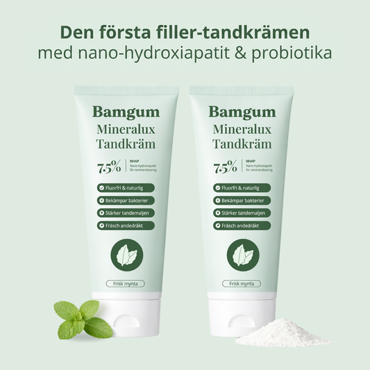 Bamgum - Mineralux Tandkräm